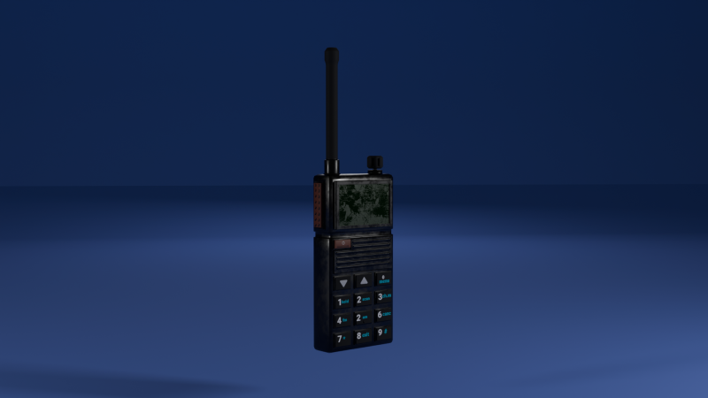 Walkie-talkie 3D मॉडल .c4d .max .obj .3ds .fbx .stl .blend 