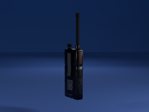 Walkie-talkie 3D मॉडल