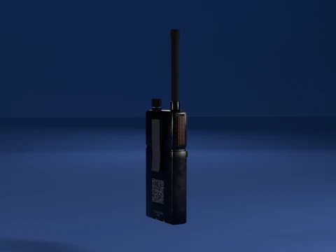 Walkie-talkie 3D Model