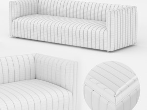 Augustine Sofa 3D Model