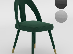 louis vuitton side chair Grátis Modelo 3D in Cadeira 3DExport