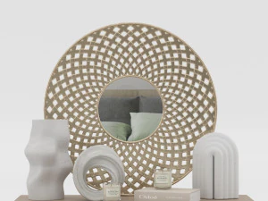 Decorative Set 01 3D Model