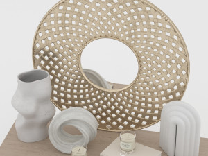 Decorative Set 01 Model 3D