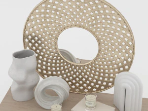 Decorative Set 01 3D Model