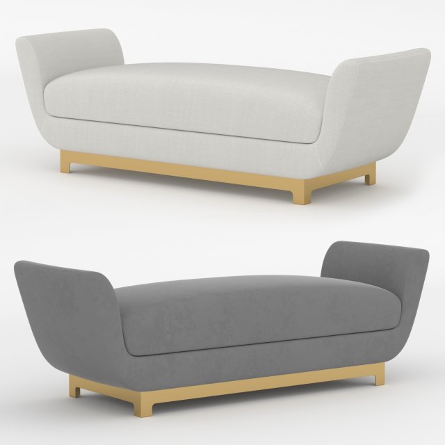 Benicio Bench Modelo 3D .c4d .max .obj .3ds .fbx .stl .blend 
