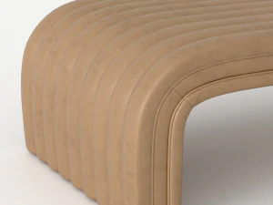 Августин Шезлонг 3D Модель