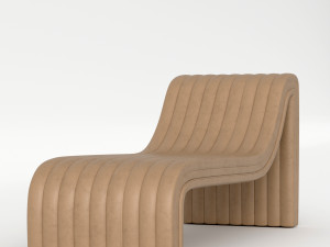 Augustine Chaise Lounge Modelo 3D