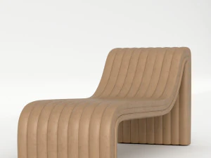 Августин Шезлонг 3D Модель