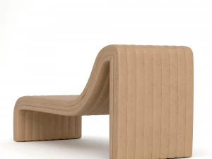 Августин Шезлонг 3D Модель