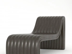 Августин Шезлонг 3D Модель