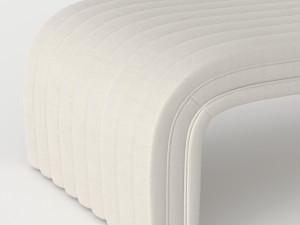 Augustine Chaise Lounge Modelo 3D