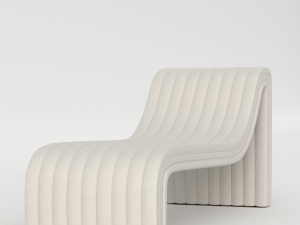 Augustine Chaise Lounge Modelo 3D