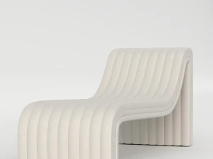 Августин Шезлонг 3D Модель