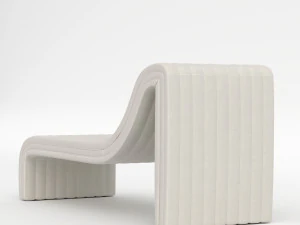 Августин Шезлонг 3D Модель