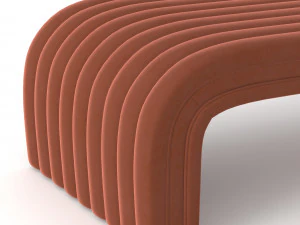 Августин Шезлонг 3D Модель