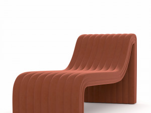 Augustine Chaise Lounge Modelo 3D