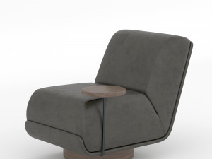 Bronwyn Swivel Chair Modelo 3D