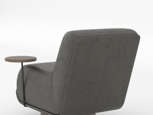 Bronwyn Swivel Chair Modelo 3D