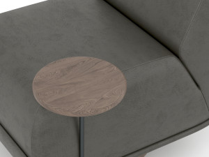 Bronwyn Swivel Chair Modelo 3D