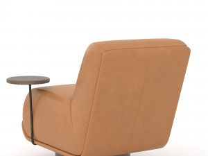 Bronwyn Swivel Chair Modelo 3D