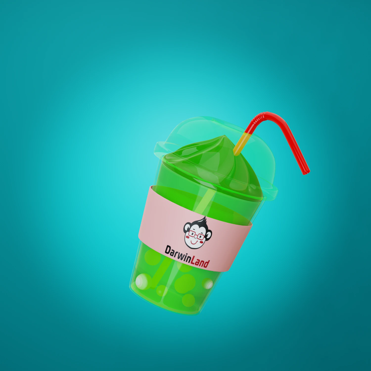 Bubble tea CG Textures .c4d .max .obj .3ds .fbx .stl .blend