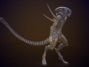 Alien 3D Model