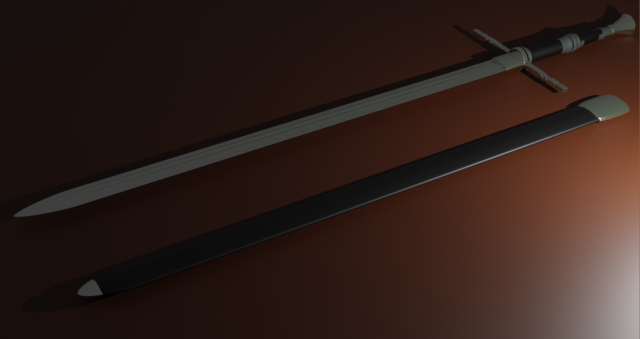 इंग्लैंडतलवार 3D मॉडल .c4d .max .obj .3ds .fbx .stl .blend 