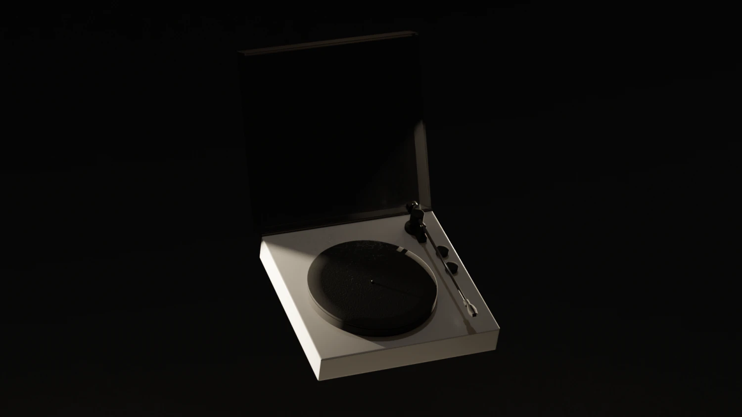 Record Player by Hwawol 3D Model .c4d .max .obj .3ds .fbx .stl .blend 