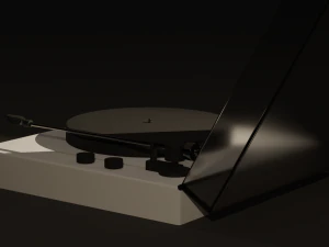 Record Player by Hwawol 3D Model
