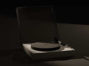 Record Player by Hwawol Model 3D
