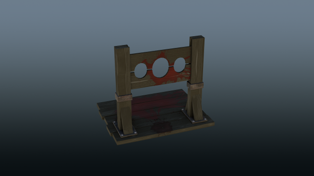 Torture Cross 3D मॉडल .c4d .max .obj .3ds .fbx .stl .blend 