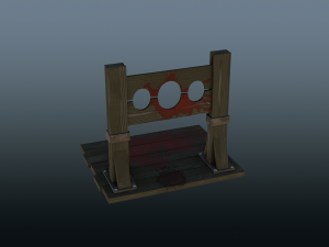 Torture Cross Modèle 3D