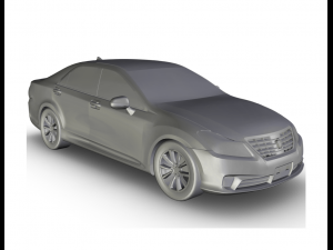 Toyota Crown 3D-Modell