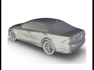 Toyota Crown 3D Model