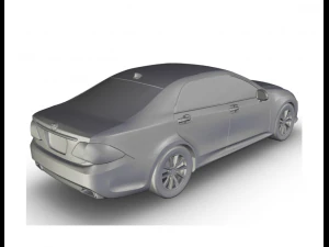 Toyota Crown 3D Model