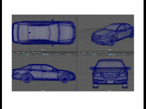 Toyota Crown 3D Model