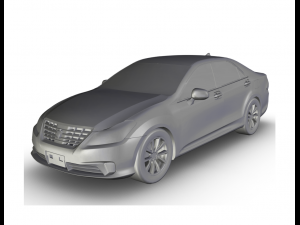 Toyota Crown Model 3D