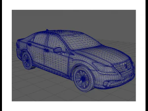 Toyota Crown 3D Model