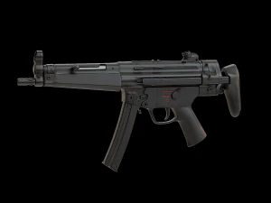 Mp5a5 Model 3D