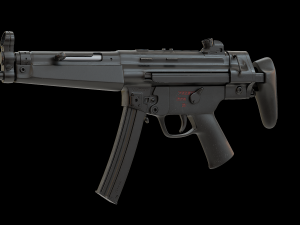 Mp5a5 3D-Modell