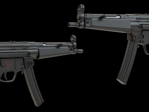 Mp5a5 3D-Modell