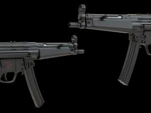 Mp5a5 3D Model
