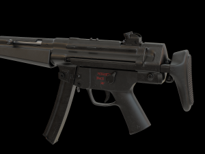Mp5a5 3D-Modell