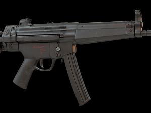 Mp5a5 3D-Modell