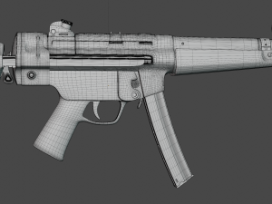 Mp5a5 3D-Modell