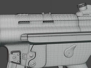 Mp5a5 3D Model