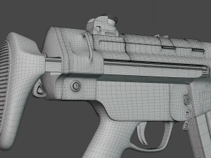 Mp5a5 3D Model