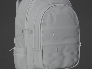 Backpack HAKKI 3D Modell