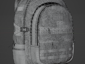Backpack HAKKI 3D Modell