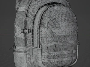 Backpack HAKKI 3D Model
